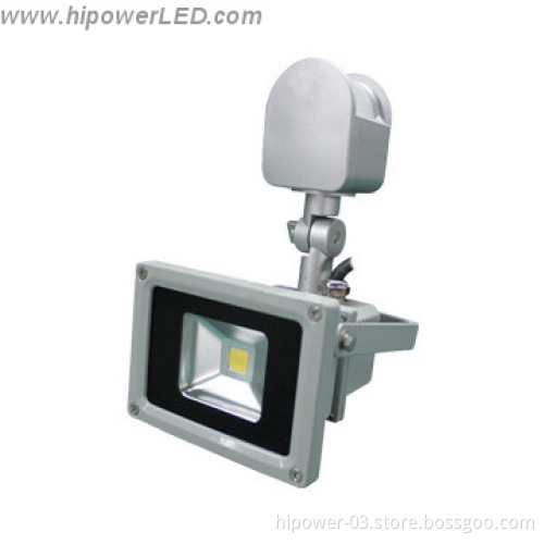 10W Bridgelux LED flood light, PIR Sensor